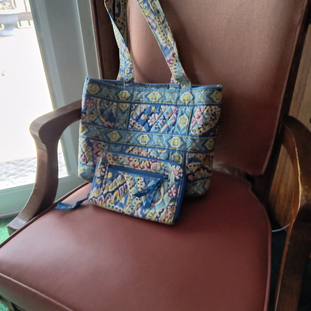 Vera Bradley purse with mini purse